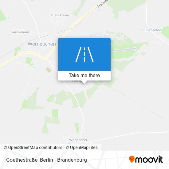 Goethestraße map