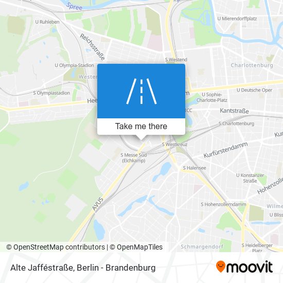 Alte Jafféstraße map