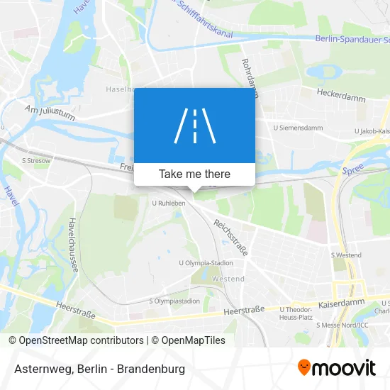 Карта Asternweg