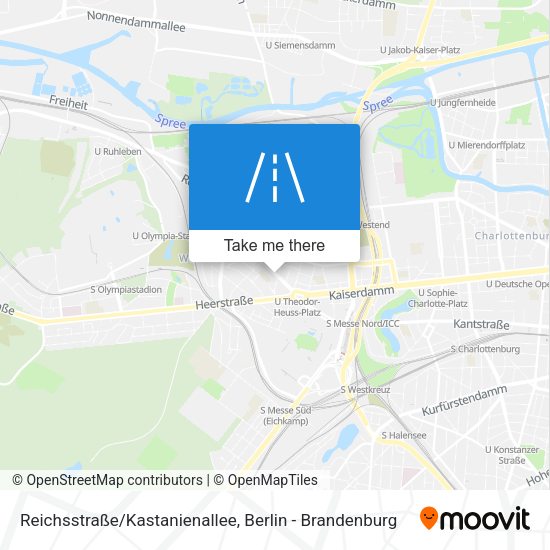 Reichsstraße/Kastanienallee map