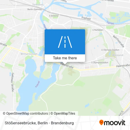 Карта Stößenseebrücke