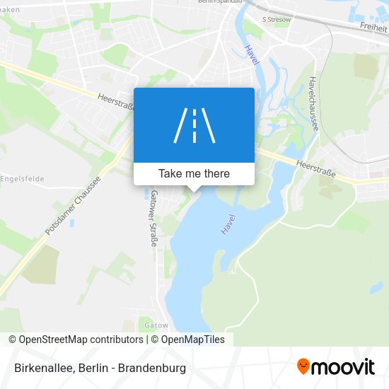 Birkenallee map