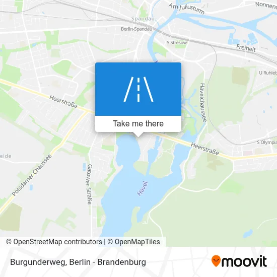 Burgunderweg map