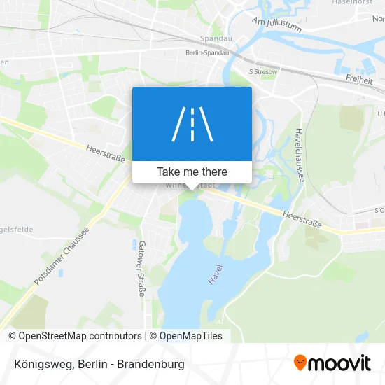 Карта Königsweg
