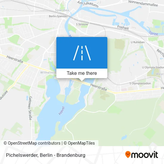 Карта Pichelswerder