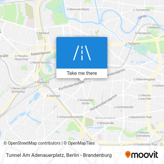 Tunnel Am Adenauerplatz map