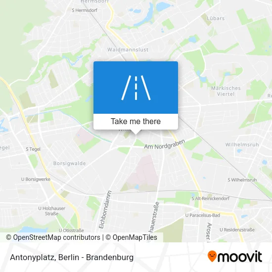 Карта Antonyplatz