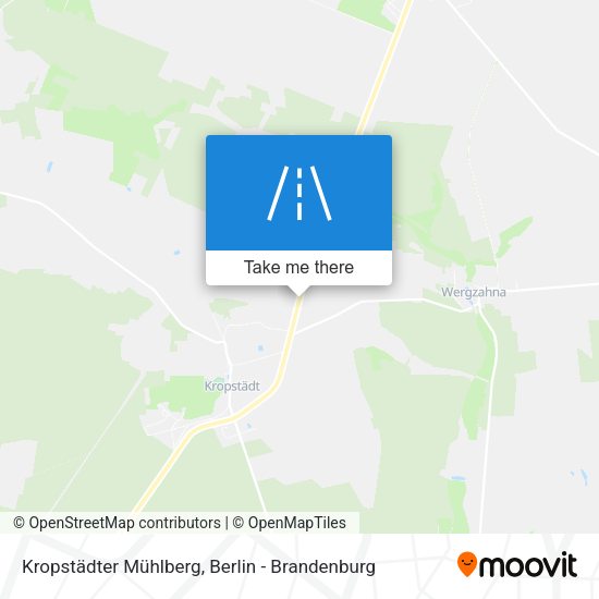 Kropstädter Mühlberg map