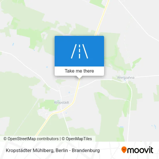 Kropstädter Mühlberg map