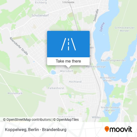 Koppelweg map