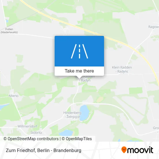 Zum Friedhof map