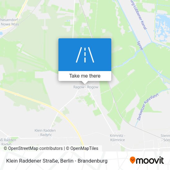 Klein Raddener Straße map