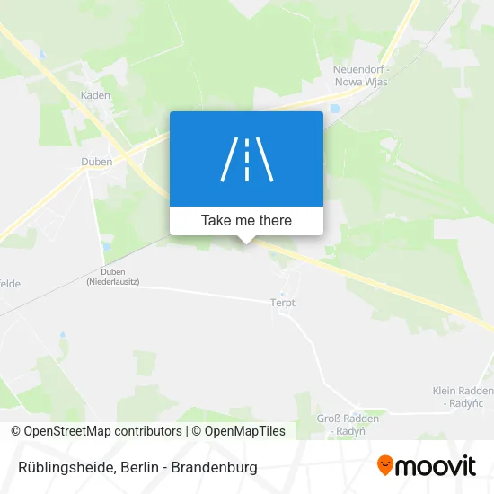 Карта Rüblingsheide