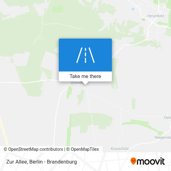 Карта Zur Allee