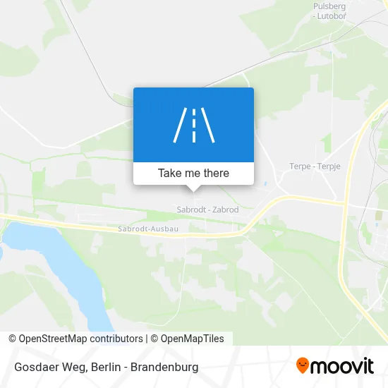 Gosdaer Weg map
