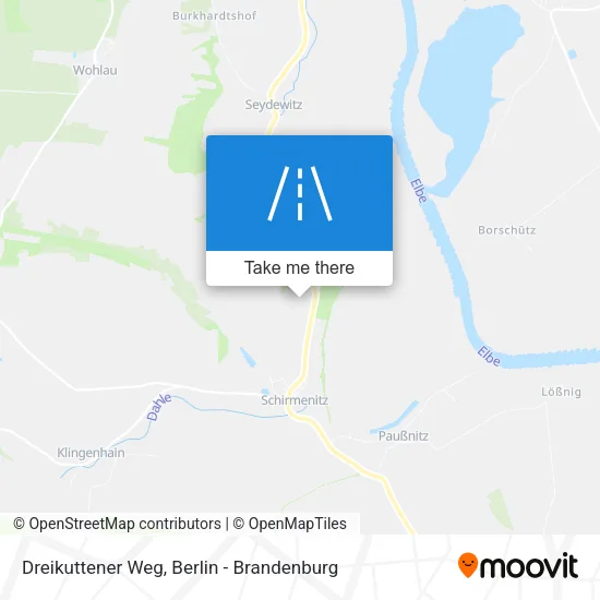 Карта Dreikuttener Weg