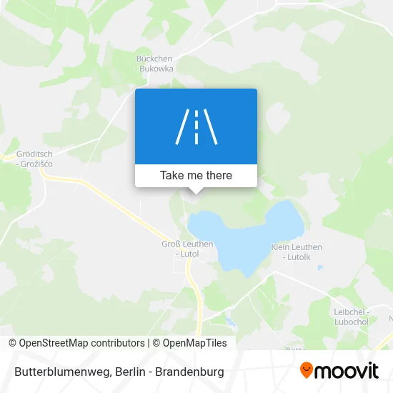 Butterblumenweg map