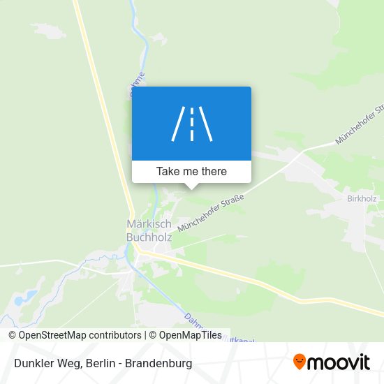 Dunkler Weg map