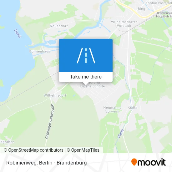 Карта Robinienweg