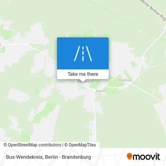 Bus-Wendekreis map