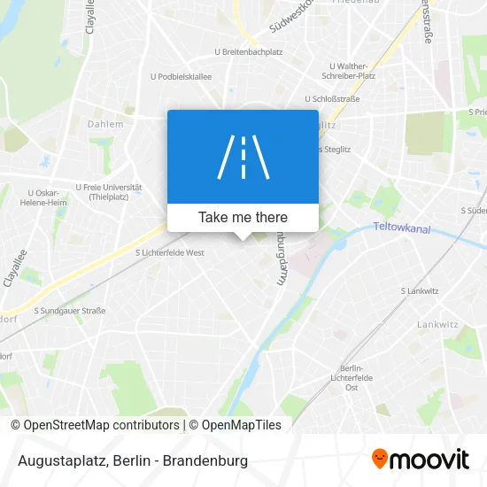 Карта Augustaplatz