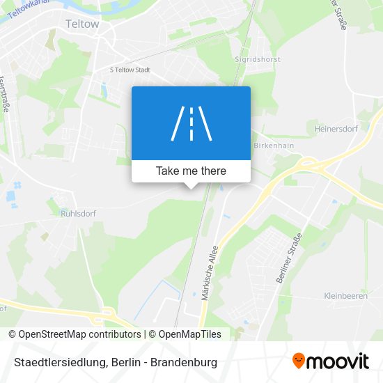 Staedtlersiedlung map