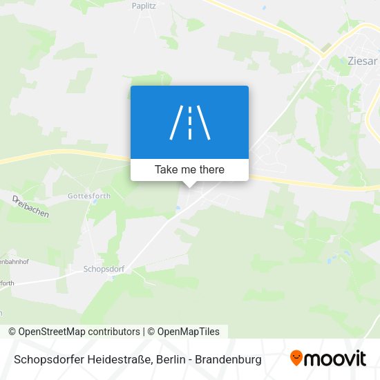 Schopsdorfer Heidestraße map