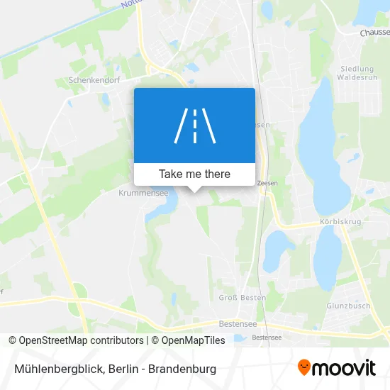 Mühlenbergblick map