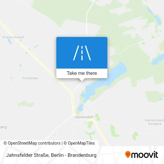Карта Jahnsfelder Straße