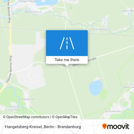 Карта Hangelsberg-Kreisel