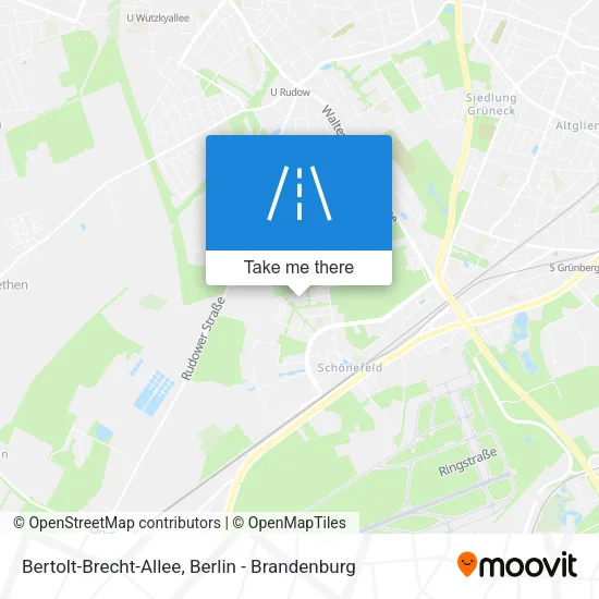 Карта Bertolt-Brecht-Allee