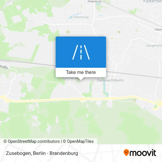 Zusebogen map