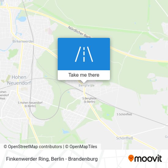 Finkenwerder Ring map