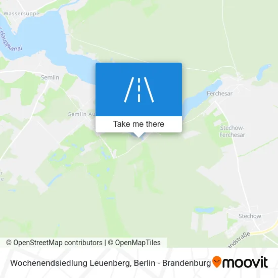 Карта Wochenendsiedlung Leuenberg
