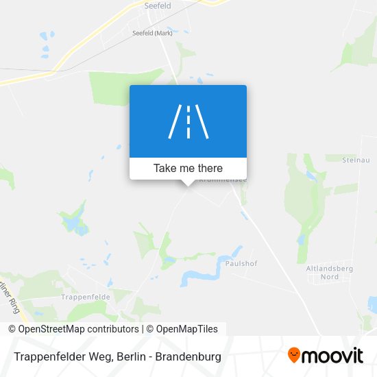 Trappenfelder Weg map