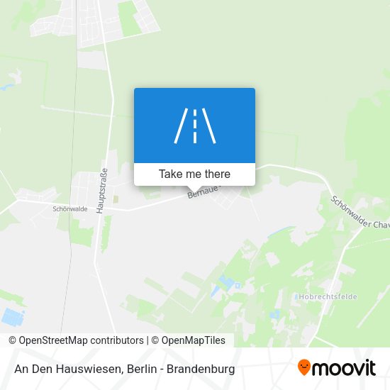 An Den Hauswiesen map