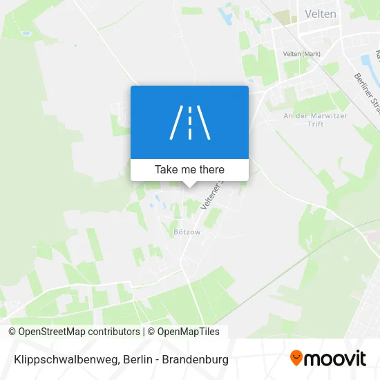 Карта Klippschwalbenweg