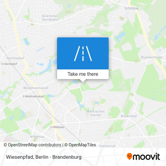 Wiesenpfad map