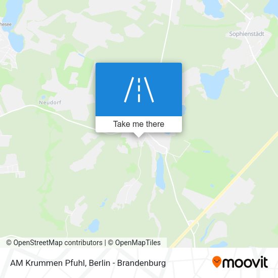 AM Krummen Pfuhl map