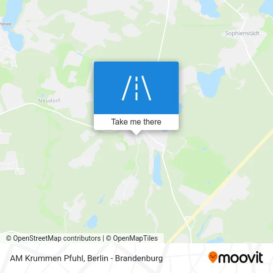 Карта AM Krummen Pfuhl