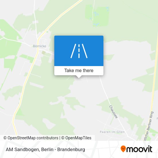 AM Sandbogen map