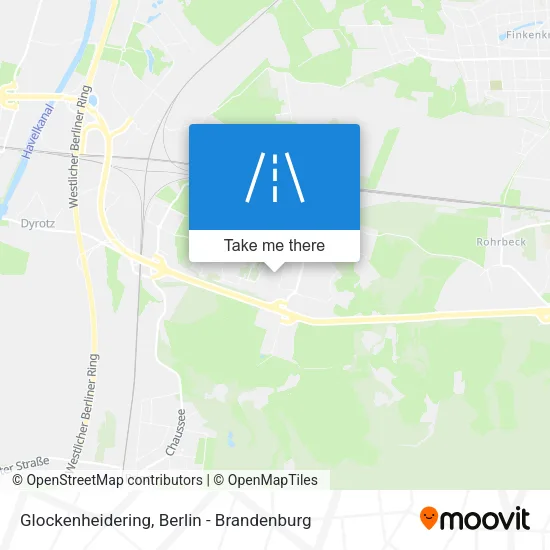 Карта Glockenheidering