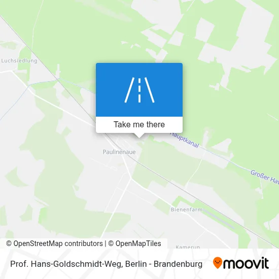 Prof. Hans-Goldschmidt-Weg map