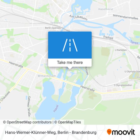 Hans-Werner-Klünner-Weg map