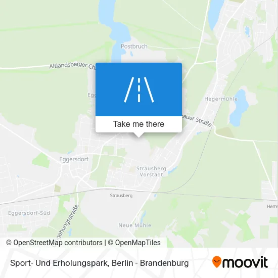 Карта Sport- Und Erholungspark