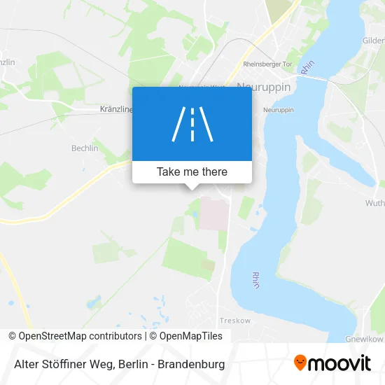 Карта Alter Stöffiner Weg