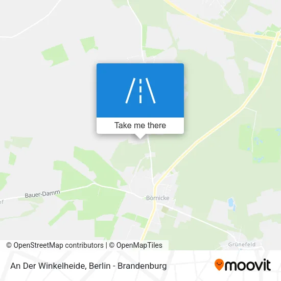 An Der Winkelheide map