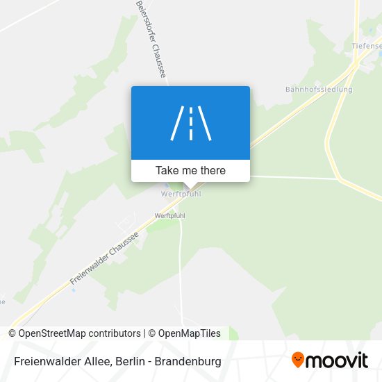 Freienwalder Allee map