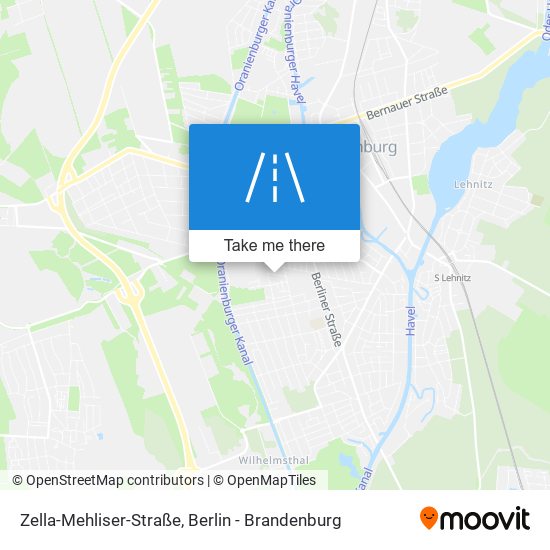 Zella-Mehliser-Straße map