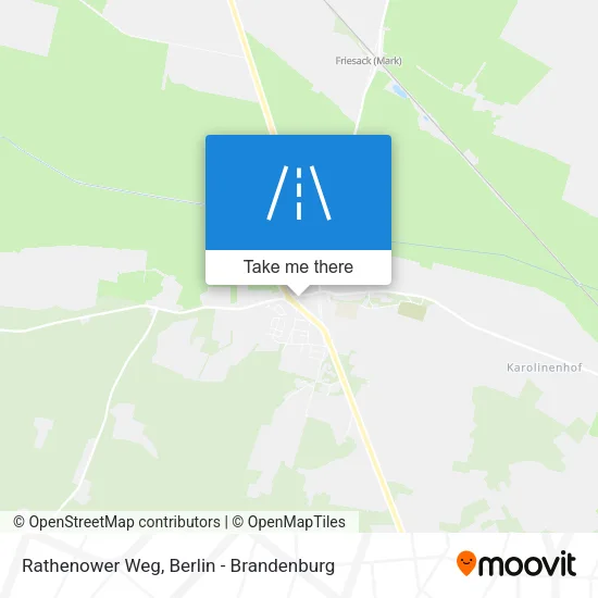 Карта Rathenower Weg